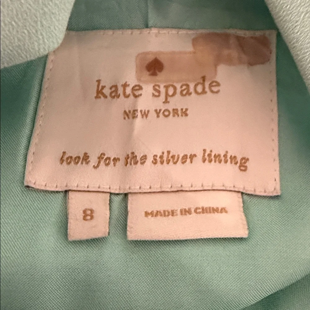 Kate Spade Mint Sleeveless Fit & Flare Dress Size 8 - Picture 7 of 7